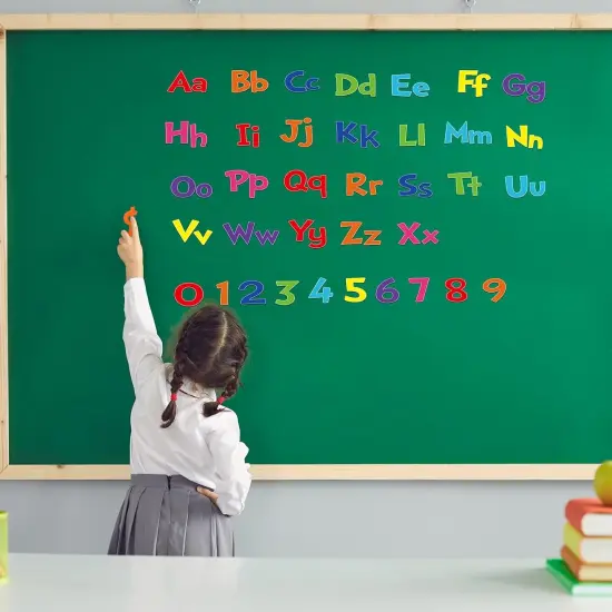 268 Pcs 5 Inch Colorful Bulletin Board Letters Combo Set, Chalkboard Alphabet Letters {5}