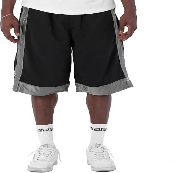 Mesh Basketball Shorts | RADYAN&reg; BLACK/GRAY {1}