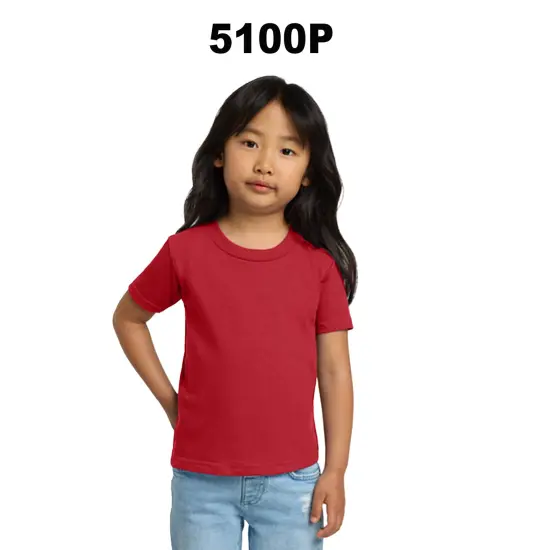 Gildan&reg; Heavy Cotton Toddler Short Sleeve Crewneck T-Shirt Black {3}