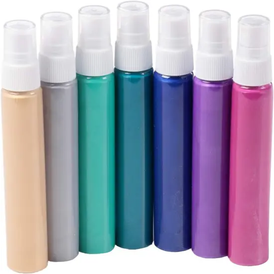 Tulip Fabric Spray Paint Mini Pack .81oz 7/Pkg {3}
