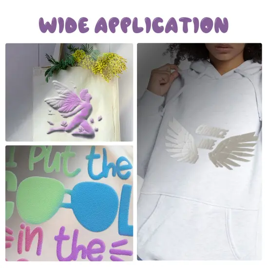 Sun Color Changing Puff HTV 9 Colors 10pcs {4}