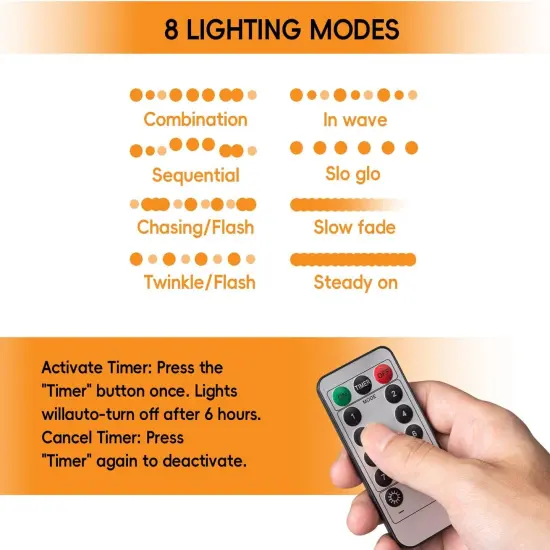 5 FT Ghost Decor with Remote Controlled String Lights USB or Battery Powered {6}