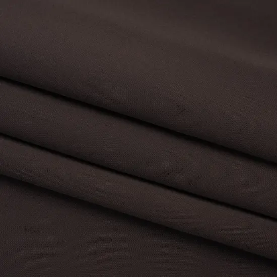 1 Yard Solid Deep Charcoal Silk Fabric, 4Ply Crepe 44" Wide Ideal for Designer Fashion Projects {4}