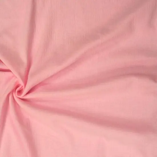 1 Yard Pink Cotton Gauze Apparel Fabric, Soft Cotton Cloth, 48/50&Prime; Width {1}