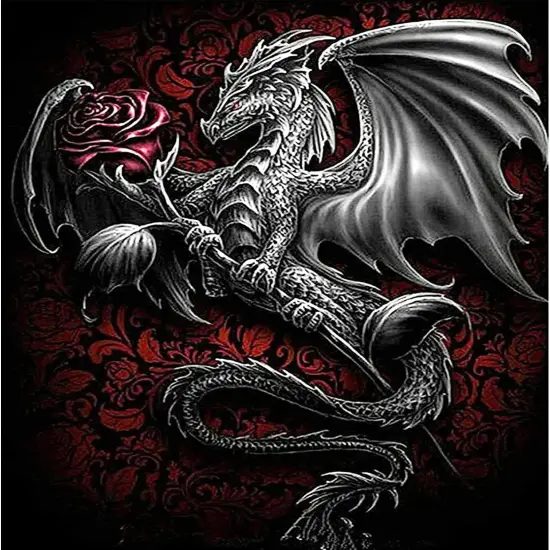Dragon Diamond Painting Kits - 12x16 Inch (Dragon 2) {1}