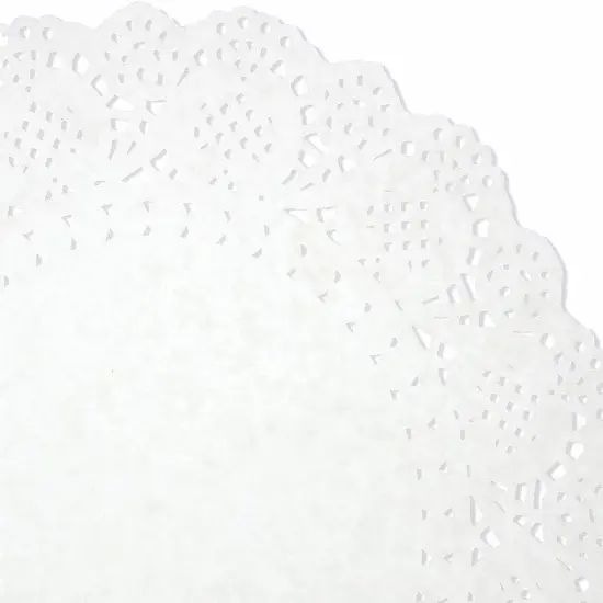 Lace Doilies Paper 250 Pack Set- Decorative Round Placemats Bulk, Table Runner, Cake Box Liners, Desserts, Baked Treat Display {5}