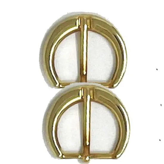 Gold Plated Prong Belt Buckle 1 Inche {5}