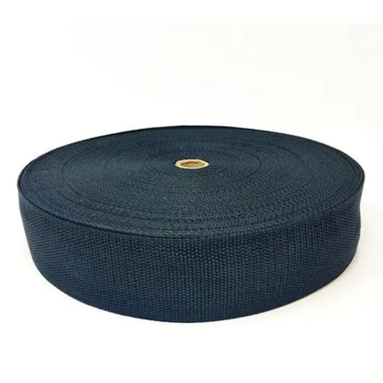 2 Inch Black Polypropylene Webbing Sold by the Yard {1}