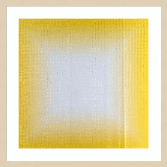 Stimulating Squares IV by Michael Willett Wood Framed Wall Art Print {1}