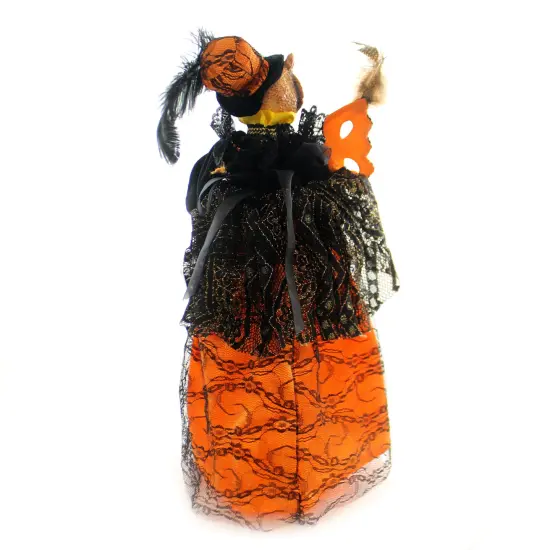 Gallerie Ii 18.5 Inch Countess Of Orange Owl Halloween Figurine , Lightweight Halloween Decor Halloween Tabletop Decoration {2}