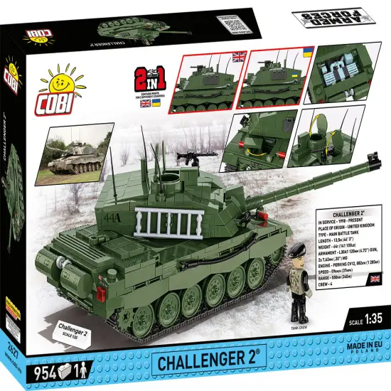 COBI Armed Forces CHALLENGER 2 Tank {5}