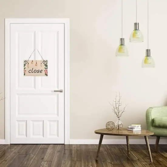 4 Pcs Unfinished Wood Sign Blank Hanging Wooden Plaque DIY Craft-3.93x7.87 inch {3}