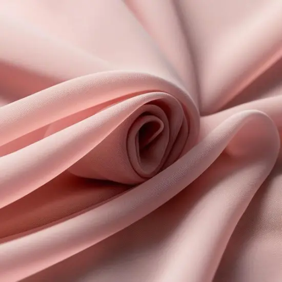 1 Yard Flowing Chiffon Fabric for Apparel & Elegant Draping 58/60" Width Blush {1}