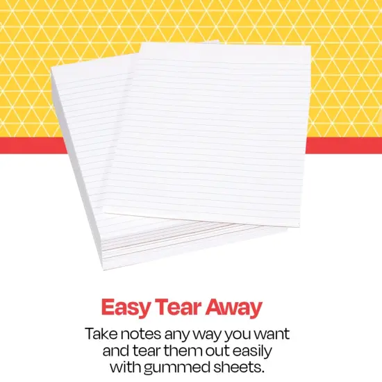 School Smart Legal Pad, 8-1/2 x 11 Inches, White, 50 Sheets, Pack of 12 {3}