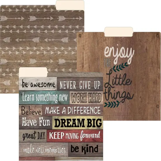 Farmhouse Chic File Folders {1}