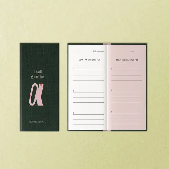 Little Birdie Gratitude A6 Journal-It's Gonna Be Ok {4}