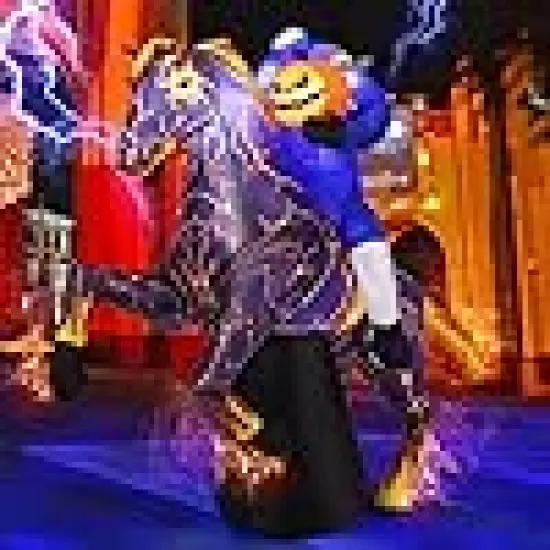 Lightning Horse Yard with Built-in LEDs for Indoor Party {6}