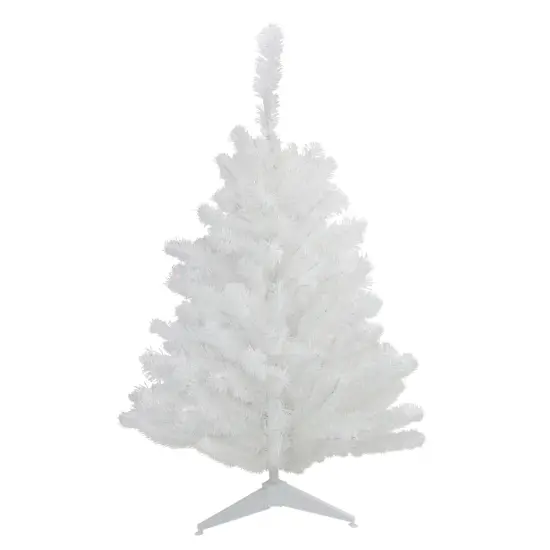 Northlight Medium Snow White Pine Artificial Christmas Tree - 2' - Unlit {4}