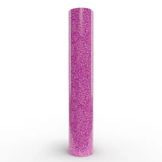 Siser&reg; Glitter Heat Transfer Vinyl, 11.8" x 60" Rainbow Plum {1}