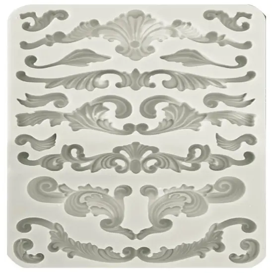 Stamperia Silicone Mold A5-Capitals {1}