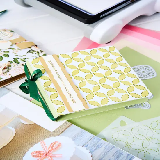 Sizzix Layered Stencils By Eileen Hull 4/Pkg-Plate And Pattern {4}