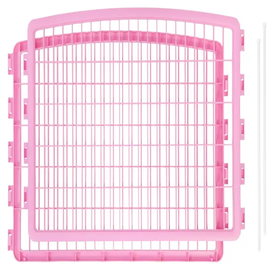 IRIS USA 2 Add on Panels for 24/34"H Pet Playpen {1}