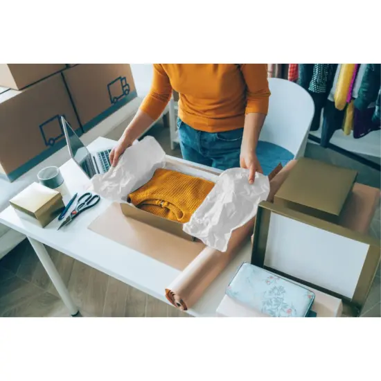 120 Sheets of Tissue Paper - 15" x 20" Packing Paper Sheets for Moving - 10lb Wrapping Paper - Newsprint Paper for Packing, Gift Wrapping, Moving Supplies & Protecting Items Hot Pink {6}