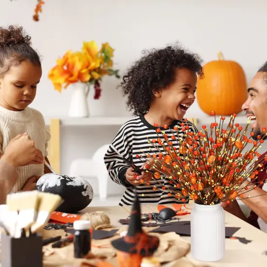 10 Pcs Fall Berry Stems Fall Berry Picks {2}