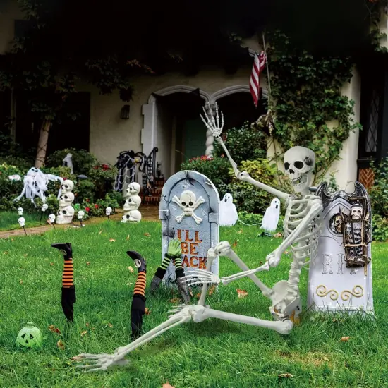 Halloween Skeletons - 1Pcs 5.9ft {5}