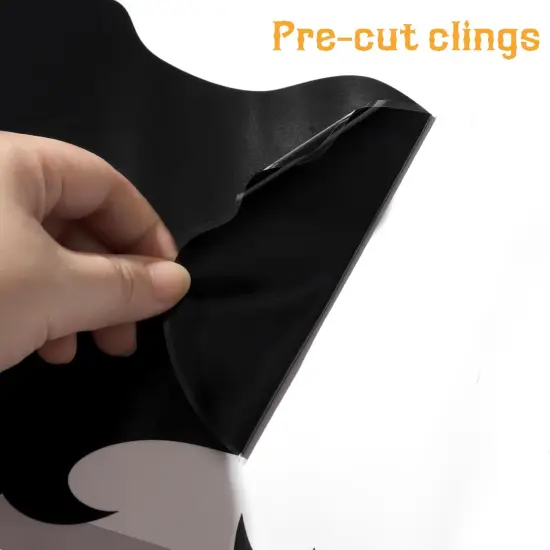 3 Sheets Halloween Window Clings Decor - Hocus-Pocus Witchs {4}