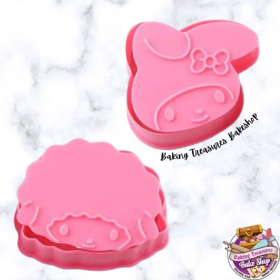 Bunny and Sheep Cookie Cutter and Embosser {2}