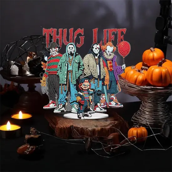 Tabletop Special Diamond Art Kit Halloween {4}