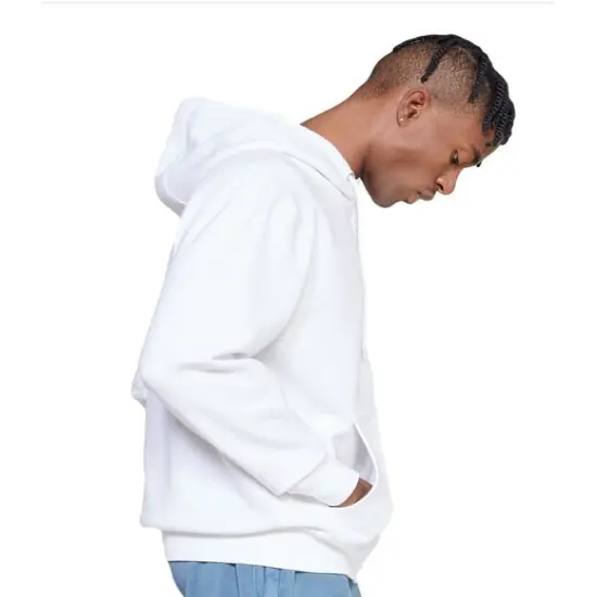 Lane Seven&reg; Unisex Heavyweight Pullover Hooded Sweatshirt HEATHER GREY {9}