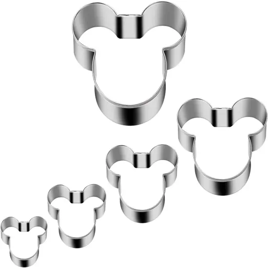 Mouse Cookie Cutter Sandwich Cutters for Kids DIY Lunchbox Bento Box Fruit Cutters {2}