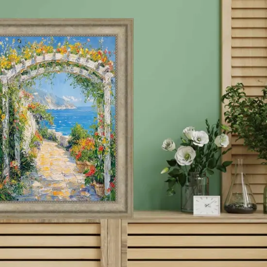 Silver Wave Frame Picture Frame 20x30 frame {4}