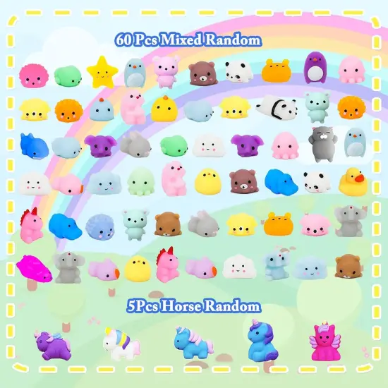 Mochi Squishies Squishy Toy 120pcs {3}