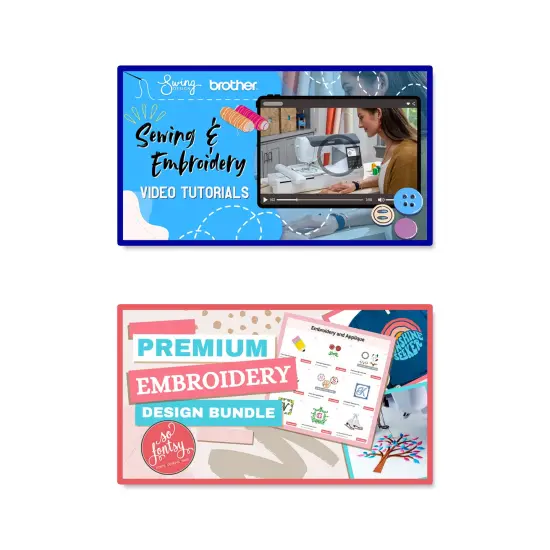 Brother SE700 Embroidery & Sewing Machine w/ 4" x 4" Hoop & 40+ Accessories {6}