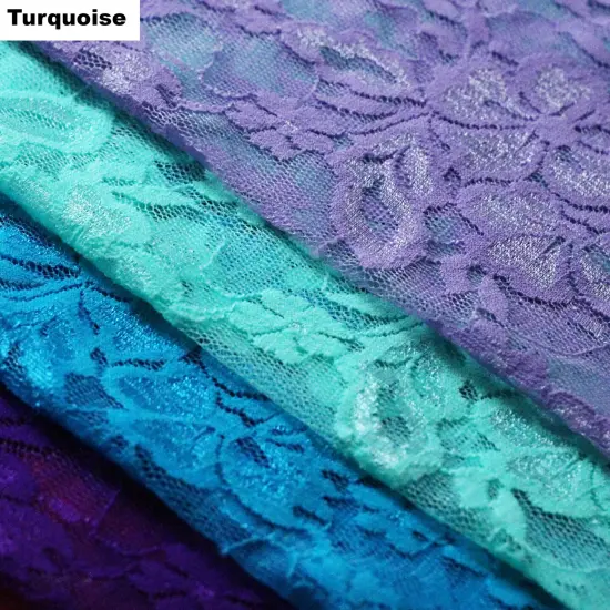 Jasmine Stretch Lace Purple {5}