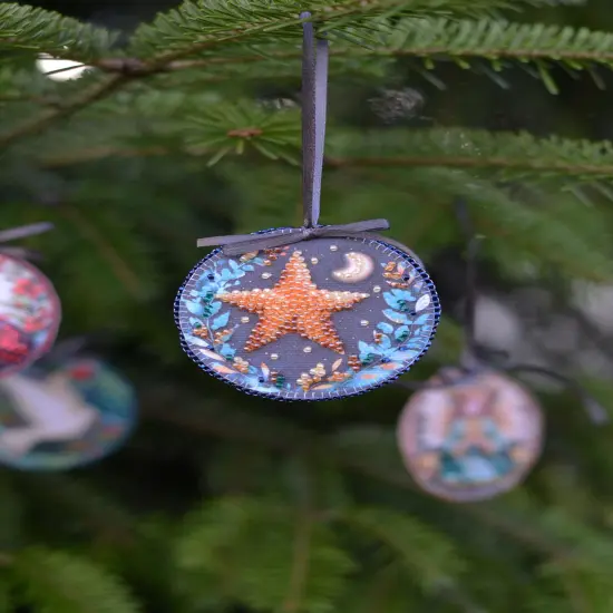 Bead Embroidery Kit Decoration - Star, shine! {2}