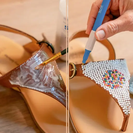 Accessories Dotz Stick, Clear Diamond Dotz Glue, 4oz (118ml) Bottle Diamond Art Glue for Freestyle, Crafts and Jigsaw Puzzles {4}