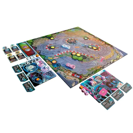 Rebellion Unplugged: Joyride: Next Gen - Car Combat Board Game, Standalone Head To Head, Battle On Racetracks, Double-Sided Map, Ages 12+, 2 Player {3}