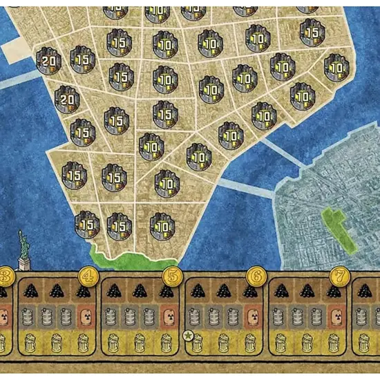 Rio Grande Games: Power Grid Bremen/Manhattan -Strategy Board Game, Electric Power Companies Competition, Economic Development, Ages 14+, 2-6 Players {4}