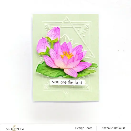Craft-A-Flower: Water Lily Layering Die Set {4}
