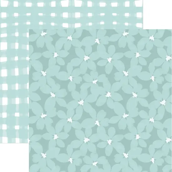 BABY BOY PATTERN 12 X12 SCRAPBOOK PAPER SET {3}