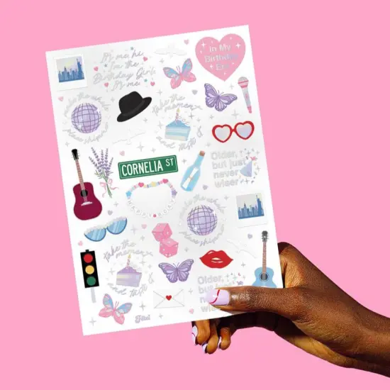 BIRTHDAY ERA SWIFTIE TATTOOS {6}