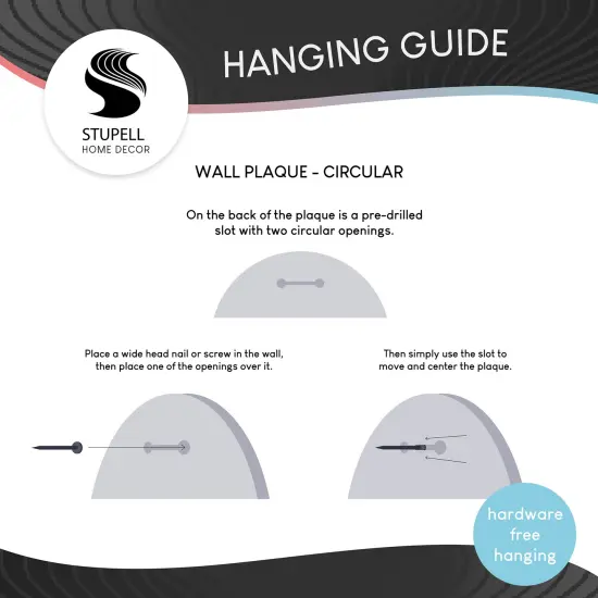 Stupell Industries Blue Winged Teal Duck Circular Wall Plaque Design by Rod Lawrence {4}