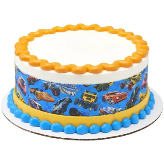Hot Wheels&trade; No Limits Edible Cake Topper Strips 3ct Image Strips 3ct {2}