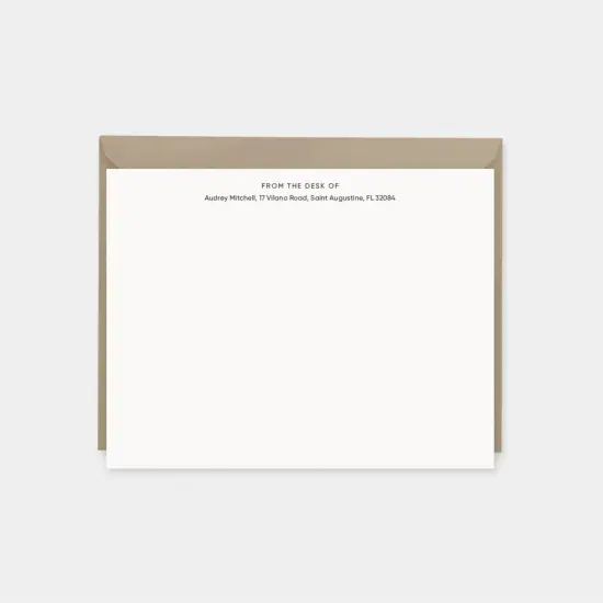 Speckled Eggplant Note Cards {7}