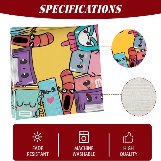 Back to School Table Runner 72 Inches Long First Day of School {5}