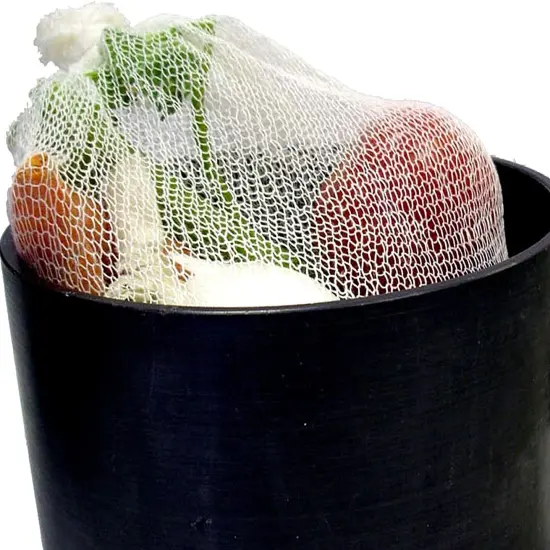 Regency Naturals 100% Natural Cotton Mesh Soup Socks for Making Clear Broth and Flavorful Soups - 3 Pack {5}